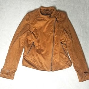 Ødyn Faux Suede Asymmetrical Jacket